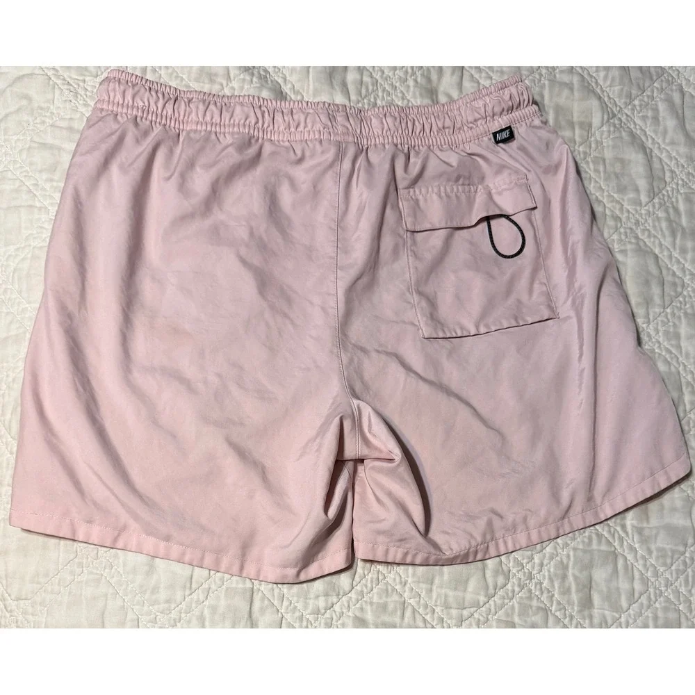 Nike Mens Sportswear Woven Flow Shorts Pink DM6829-686 Size Large